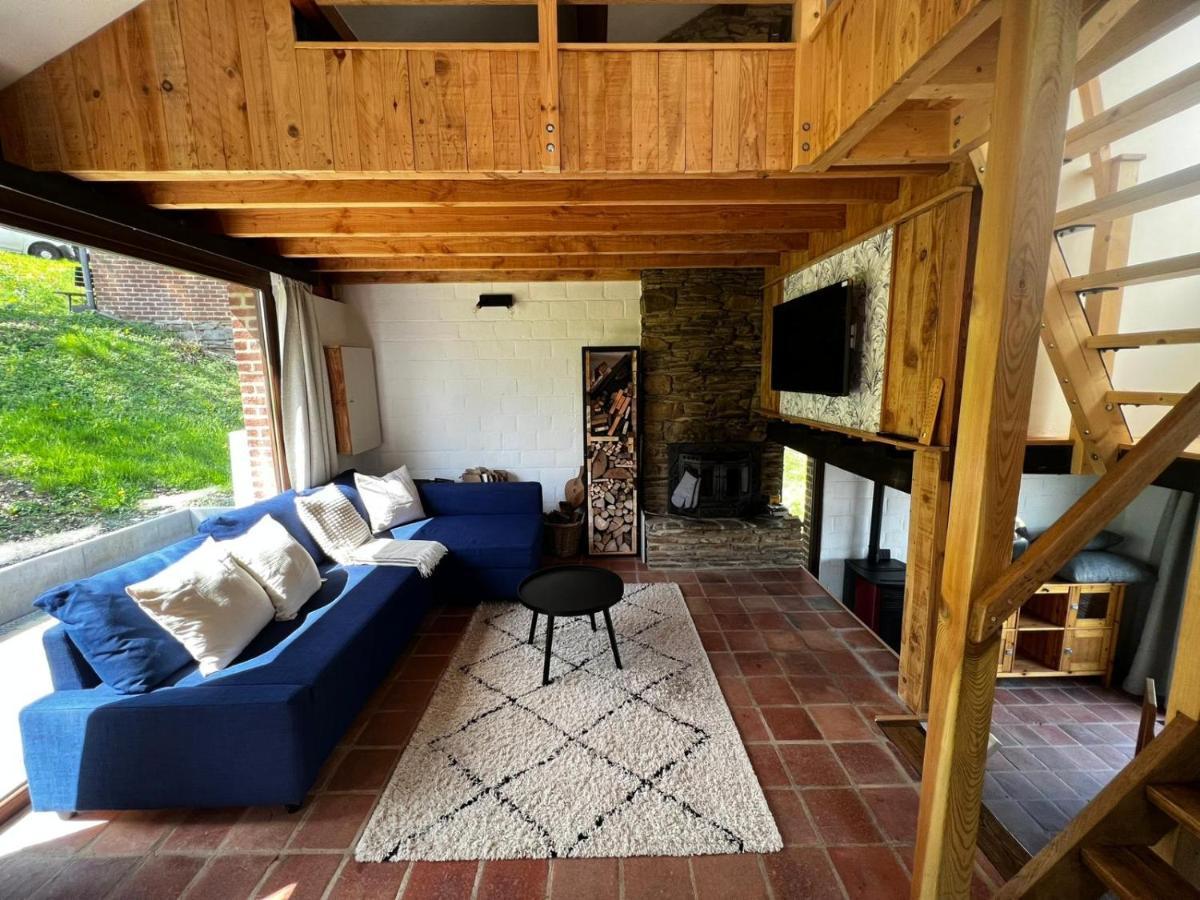 La Cabane D'Helie - Cottage En Pleine Foret - Domaine Du Bonsoy Hastiere-par-dela エクステリア 写真